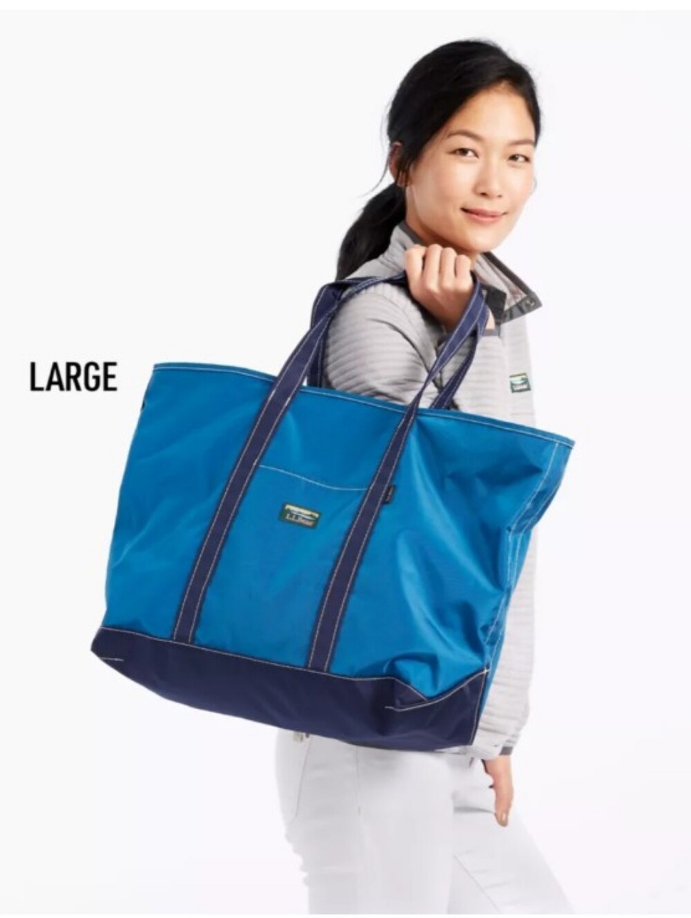 L.L. Bean Nylon Boat & Tote Bag